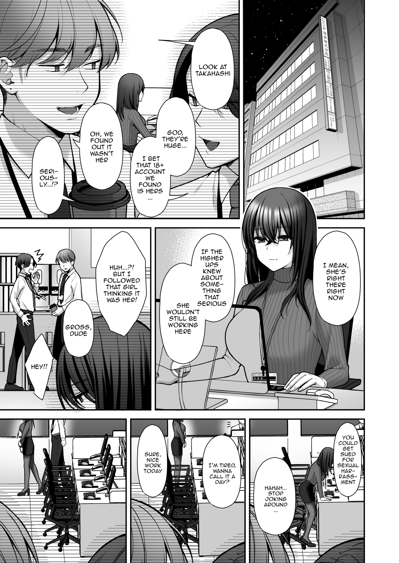 Hentai Manga Comic-An Office Lady's Behind The Scenes Masochistic Onahole Training 2-Read-19